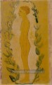 Femme debout 1899 Cubisme